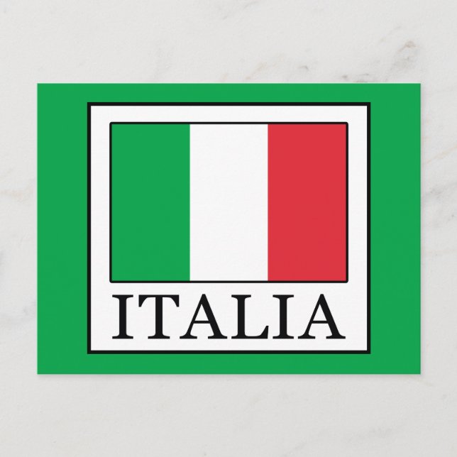 Italia Postcard (Front)