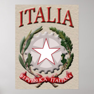 Italia Poster Print