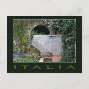 Italia Romantic custom postcard