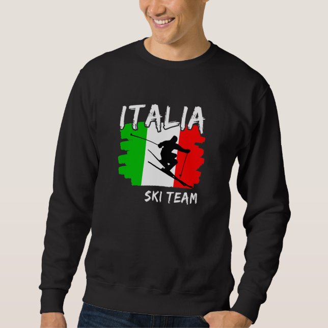 Italia Ski   Sweatshirt (Front)
