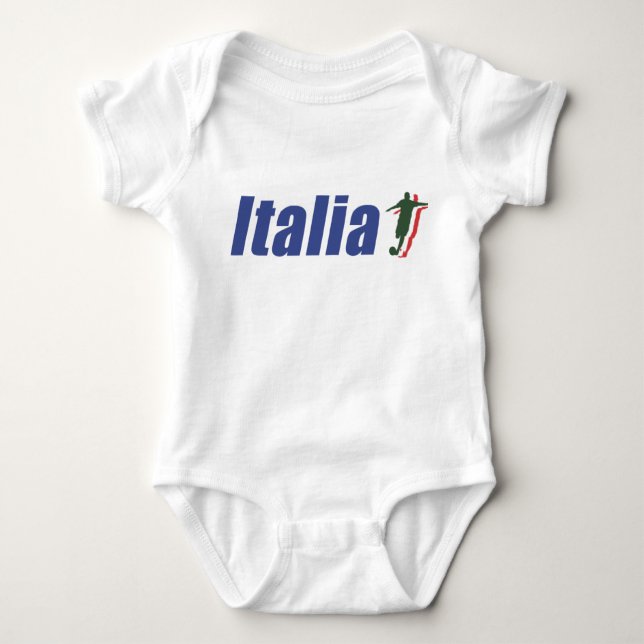 Italia Soccer Baby Creeper (Front)