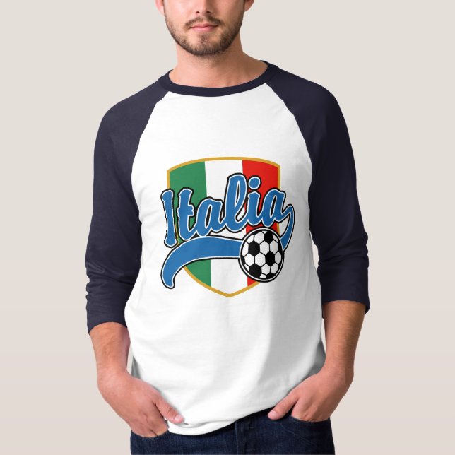 Italia Soccer T-Shirt (Front)