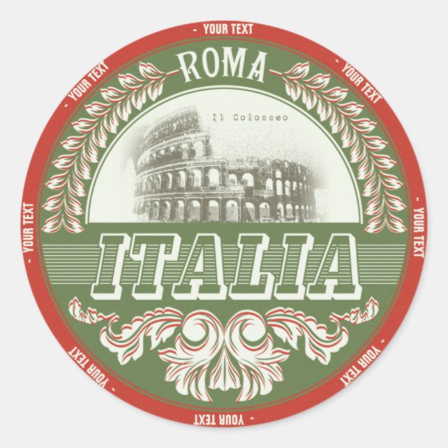 Italia sticker (Front)