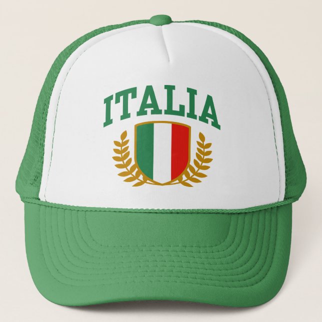 Italia Trucker Hat (Front)