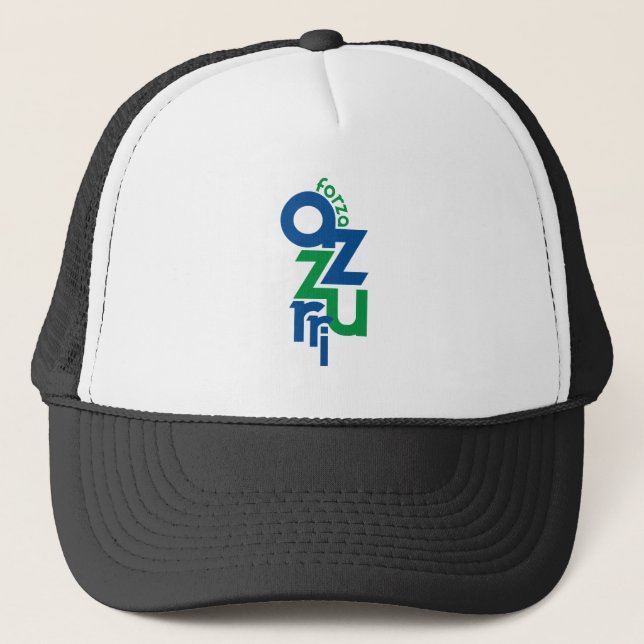 Italia Trucker Hat (Front)
