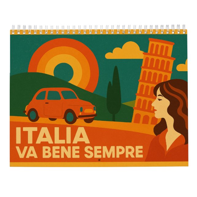 Italia va bene sempre 2026 calendar (Back)