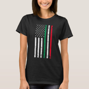 Italian American Flag Italian American Pride 4th O T-Shirt