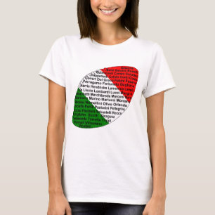 Italian American Football Players T-Shirt