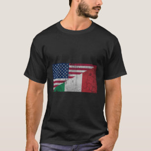 Italian American Italia Flag Italy Italiano T-Shirt