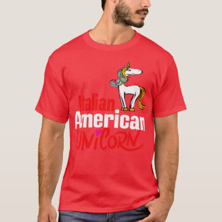 Italian American Unicorn 1 T-Shirt