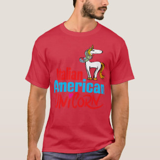 Italian American Unicorn 3 T-Shirt