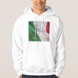 Italian and USA flags Hoodie