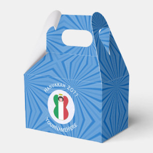 Italian Angel Flag for Hanukkah Favour Box