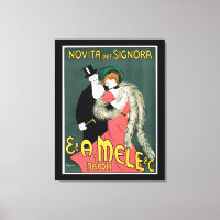 Italian Art Nouveau Fashion Ad