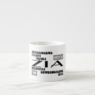 Italian Aunts : Qualities Espresso Cup