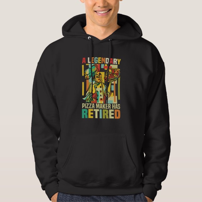 Italian Baking Profession Expert Hobby Pizza Maker Hoodie (Front)