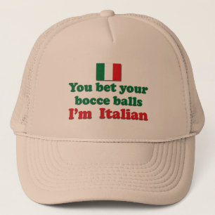 Italian Bocce Balls Trucker Hat