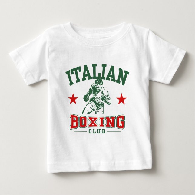 Italian Boxing Baby T-Shirt (Front)