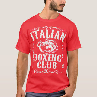 Italian Boxing Club  Vintage Boxer Gloves Italy Gi T-Shirt