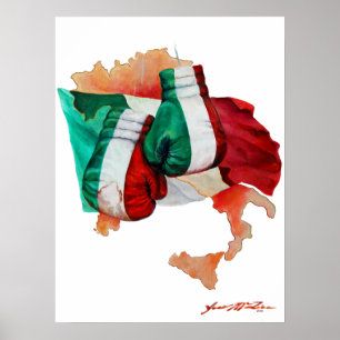 Italian Boxing Heritage Poster