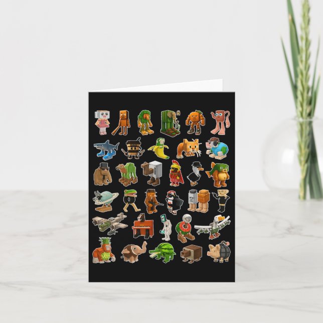 Italian-brainrot Ai Generated Animals Gen Z Men Wo Card (Front)