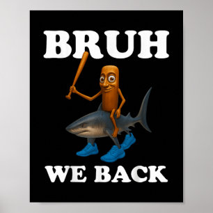 Italian Brainrot Back To School T-shirt_1.png Poster