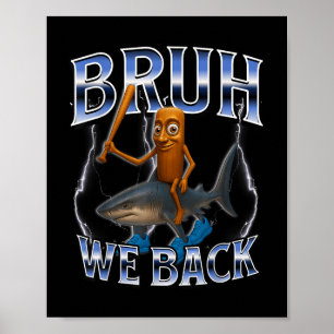 Italian Brainrot Back To School T-shirt.png Poster