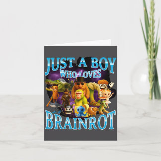 Italian Brainrot Lover Meme Internet Illustration Card