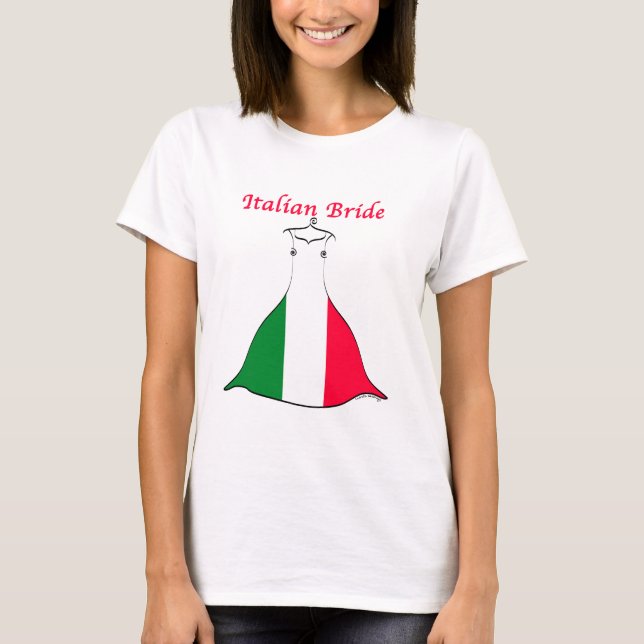 Italian Bride T-Shirt (Front)