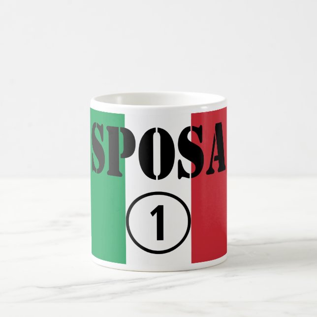 Italian Brides : Sposa Numero Uno Coffee Mug (Center)