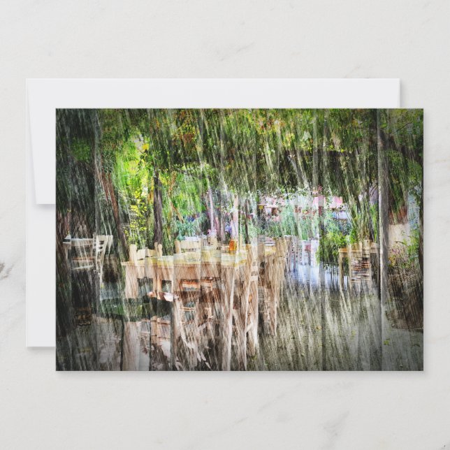 Italian Cafe Thank You Card (Front)