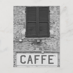 Italian Caffè Postcard