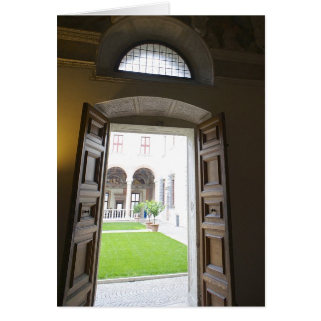 Italian cards, Buonconsiglio Castle Trento (Front)