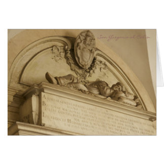 Italian cards, San Gregorio al Celio Rome