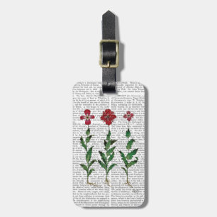 Italian Carnation 1 Luggage Tag