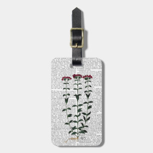 Italian Carnation 6 Luggage Tag