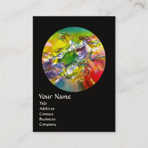 ITALIAN CARNIVAL /Dance ,Music,Theatre Artist Business Card