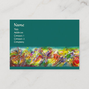 ITALIAN CARNIVAL /Dance ,Music,Theatre Artist Business Card