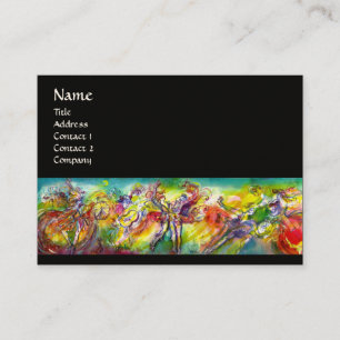 ITALIAN CARNIVAL /Dance ,Music,Theatre Artist Business Card