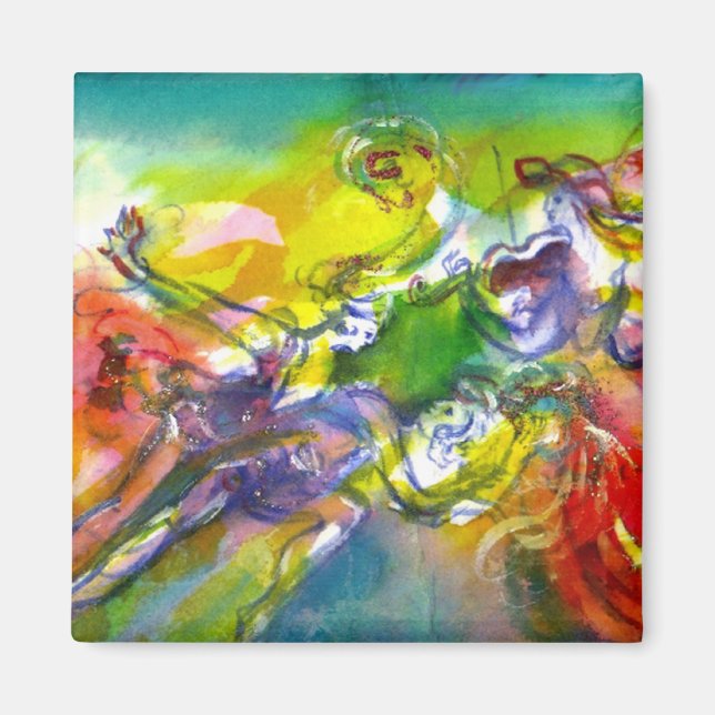 ITALIAN CARNIVAL / Dance,Music,Theatre Magnet (Front)