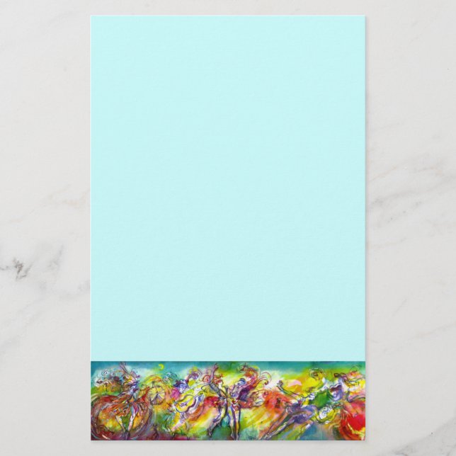 ITALIAN CARNIVAL / Dance,Music,Theatre Stationery (Front)