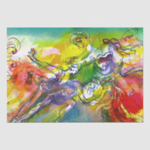 ITALIAN CARNIVAL / Venetian Masquerade,Dance Music Tissue Paper