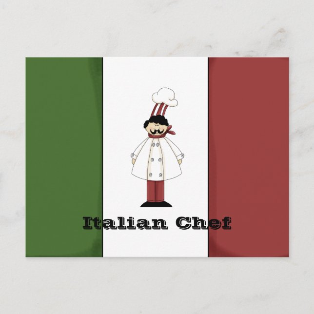 Italian Chef #1 Recipe Card (Front)