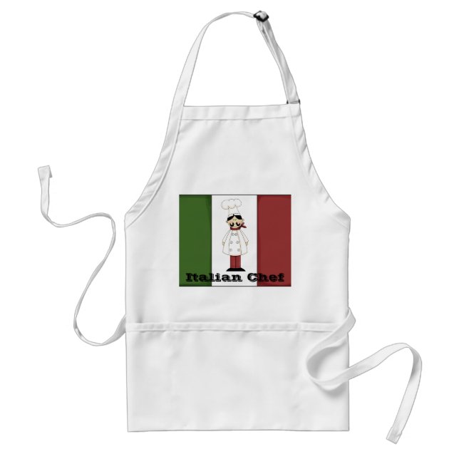 Italian Chef #6 Apron (Front)