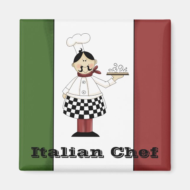 Italian Chef #7 Magnet (Front)