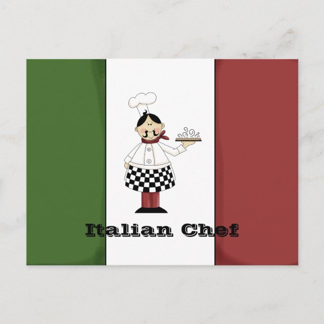 Italian Chef #7 Recipe Card (Front)