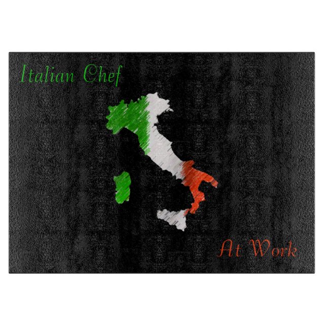 Italian Chef Cutting Board (Front)