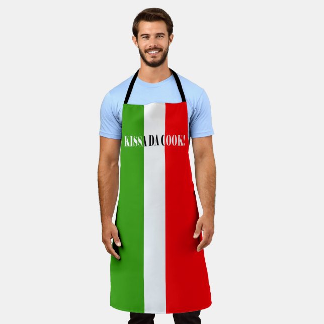 Italian Chef Kissa Da Cook Apron (Worn)