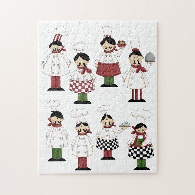 Italian Chefs Puzzle (Vertical)