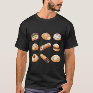 Italian Christmas Cookie Xmas Holiday Men Women Ki T-Shirt